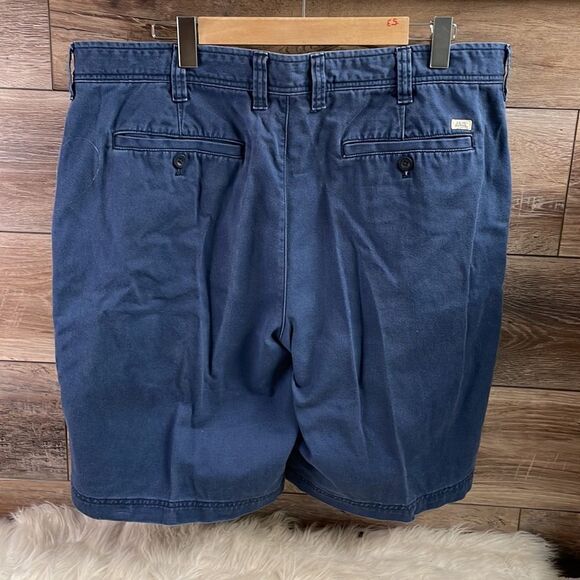 Men’s IZOD Saltwater Shorts, Size 40 Waist, Inseam 10.5, Blue - Picture 4 of 6